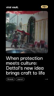 When a brand becomes a ritual, it becomes culture.
This latest from Dettol taps into generations of trust, where protection isn’t just a product benefit, it’s a meaning people grew up with. Because real brand magic happens when culture meets craft and legacy meets relevance.
#Dettol #BrandLegacy #IconicBrands #CulturalMarketing #ViralVaultIndia
