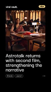 Astrotalk continues its storytelling journey with the launch of its second film, building on emotion, relatability, and purpose. The new chapter deepens the brand’s connect with audiences, reinforcing how guidance, belief, and everyday moments shape meaningful decisions.
#Astrotalk #BrandFilm #CampaignLaunch #Storytelling #ViralVaultIndia