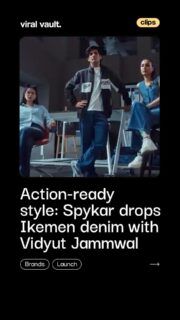 Loose fits. Easy moves. Bold attitude.
Is your denim keeping up with the “stay hip, stay loose” vibe, or still stuck in skinny mode?
Spykar introduces the Ikemen fit with Vidyut Jammwal, built for comfort, movement, and unapologetic self-expression.
Ready to loosen up your style?
#Spykar #IkemenFit #StayHipStayLoose #DenimTrends #ViralVaultIndia