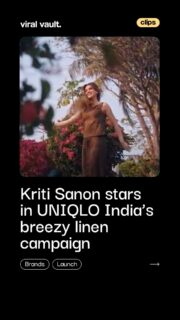 UNIQLO India brings breezy summer style with Kriti Sanon fronting its new linen campaign. From airy shirts to effortless layers, the collection keeps it cool, minimal, and made for warm days, because when the heat rises, your style should stay light.
#UNIQLOIndia #KritiSanon #LinenSeason #SummerStyle #ViralVaultIndia