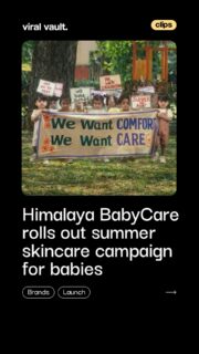Babies turn up the heat in Himalaya BabyCare’s new summer campaign
The brand introduces a gentle summer skincare routine through a playful film where little ones ‘protest’ rashes, sweat, and heat, with Himalaya stepping in to keep skin cool, calm, and cared for.
#RestaurantWeekIndia #FoodieFestival #DineOutIndia #ViralVaultIndia