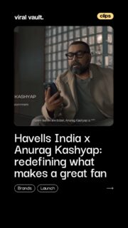 “Fan badiya hote nahi hain… banaane padte hain.”
Havells brings the attitude, while Anurag Kashyap adds the edge, because great fans aren’t born, they’re crafted for powerful performance.
#HavellsIndia #AnuragKashyap #FanBadiyaHai #ViralVaultIndia
