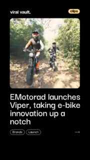Built bold, built fast, Viper is here to redefine the ride. With EMotorad pushing the limits of performance and design, this isn’t just an e-bike, it’s a statement on wheels. Now live and ready to take over the streets.

#Viper #EMotorad #EBike #ElectricMobility #ViralVaultIndia