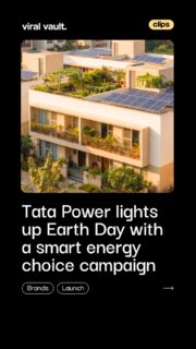 Tata Power marks Earth Day with its ‘Choose Power That Protects Earth’ campaign, using a striking split-screen narrative to show how everyday energy decisions can shape a more sustainable future. From solar-powered industries to EV mobility and rural microgrids, the film highlights how renewable energy isn’t just an alternative, it’s the smarter choice for the planet.

#EarthDay2026 #TataPower #RenewableEnergy #SustainableFuture #ViralVaultIndia