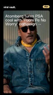 “Peene ke paani ki tension khatam, ab smart purification kare kaam.”

Atomberg brings humour and nostalgia together with Jackie Shroff, turning a familiar recall into a smart, engaging take on water purification. With adaptive technology, real-time tracking, and simplified features, the campaign makes safe drinking water easier to understand and access for every home.

#Atomberg #JackieShroff #WaterPurifier #SmartLiving #ViralVaultIndia