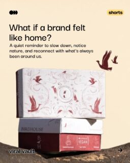What if your shoebox didn’t end in the dustbin, but started a story instead?

This isn’t just packaging, it’s perspective. A simple box that transforms into a birdhouse, turning design into purpose and brands into something you actually feel. No loud claims, no overthinking, just a quiet idea that makes you pause, create, and care a little more. Because the best kind of marketing isn’t seen, it’s experienced, and remembered long after the box is opened.

Would you keep it, or still throw it away?

#DesignWithPurpose #SmartPackaging #SustainableDesign #viralvaultindia