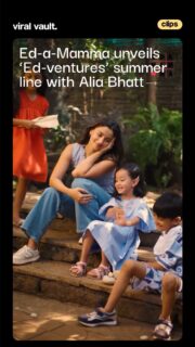 “Once upon a summer, where every outfit is as playful as the day itself.”

Alia Bhatt brings sunshine, comfort, and joy together with Ed-a-Mamma’s newest collection, made for endless play, little adventures, and the happiest summer memories.

#Edamamma #AliaBhatt #SummerCollection #KidsFashion #ViralVaultIndia