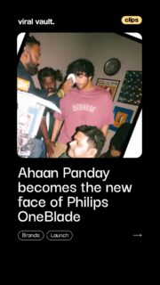 Philips is dialing up the grooming game with Ahaan Panday, and the vibe is clear: Built Different. In a world where Gen Z doesn’t follow rules but rewrites them, OneBlade isn’t just a tool, it’s a statement. Trim it, edge it, own it, because your style should move as fast (and as freely) as you do. 

#BuiltDifferent #PhilipsOneBlade #AhaanPanday #ViralVaultIndia