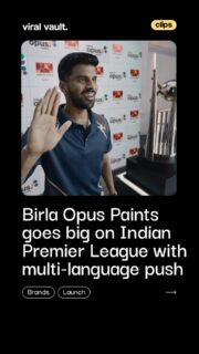 Birla Opus Paints taps into the pulse of the Indian Premier League with a vibrant multi-language campaign, bringing together top cricketers to turn scepticism into belief with a simple, powerful “Main Bhi.” From locker rooms to travel moments, the films blend performance with personality, making paint feel as exciting as the game itself.

#BirlaOpus #MainBhi #IPL2026 #CricketMarketing #ViralVaultIndia