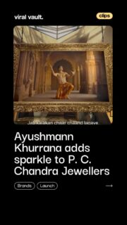 Some moments don’t need to shine loud, they shine forever 

With Ayushmann Khurrana joining hands with P. C. Chandra Jewellers, every piece becomes more than adornment, it becomes a memory you carry, a story you wear, and a moment that lasts a lifetime. 

#AyushmannKhurrana #PCChandraJewellers #StoriesInGold #ViralVaultIndia