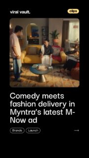 Vacation planning chaos has never looked this stylish. 

Myntra’s latest M-Now campaign brings together creators and comedians like Aashish Solanki, Urooj Ashfaq, Aaditya Kulshreshth and Gursimran Khamba to turn last-minute travel confusion into a hilarious fashion delivery pitch. Comedy, creators, and quick fashion fixes - all in one campaign.

#Myntra #MNow #FashionDelivery #Advertising #ViralVaultIndia