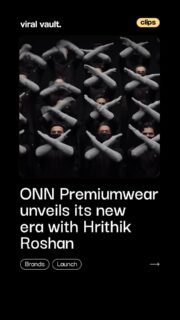 Hrithik is ONN… and so is the style game
When effortless charm meets sharp sophistication, you don’t just wear fashion, you own it. This isn’t just a new collection, it’s a whole new attitude. Step into the era where confidence is the real outfit and perfection is just the beginning. Welcome to the new ONN era.
#HrithikIsONN #ONNPremiumwear #StyleRedefined #ViralVaultIndia