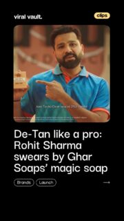 When skincare meets simplicity, the game changes. 

De-tanning doesn’t need to be complicated when the idea is magical and the soap is natural. With Rohit Sharma backing Ghar Soaps’ Magic Soap, it’s time to clean bowl tan and keep it effortlessly simple. Because great skin, like great cricket, is all about getting the basics right.

#GharSoaps #RohitSharma #DeTanSimple #ViralVaultIndia