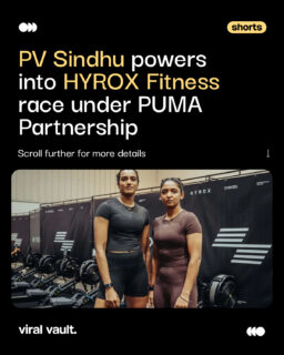 New arena. New challenge. Same champion mindset
When PV Sindhu steps beyond the court and takes on HYROX, it’s not about winning, it’s about pushing limits. Backed by PUMA and cheered on by Harmanpreet Kaur, this is what redefining fitness looks like, grit, strength, and no finish line in sight.
#PVSindhu #PUMAIndia #HYROX #ViralVaultIndia