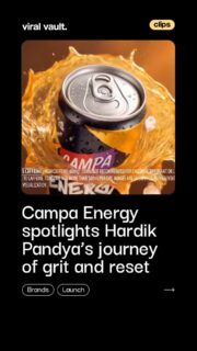 Hardik Pandya powers Campa Energy’s “Unstoppable Bann Jaa” message.

The world celebrates the outcome, but the real story lies in the grind behind it. The setbacks, the comebacks, and the mindset that refuses to quit. This isn’t just about winning, it’s about showing up every single time.

Because every fall fuels the next rise. Every try builds the fire.

Unstoppable Bann Jaa.

#UnstoppableBannJaa #CampaEnergy #HardikPandya #ViralVaultIndia