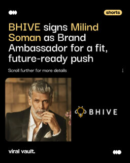 BHIVE Workspace teams up with Milind Soman to redefine the modern workplace, blending work, wellness, and community through its campus-style coworking spaces where fitness and productivity go hand in hand.

#BHIVE #MilindSoman #WorkplaceReimagined #ViralVaultIndia