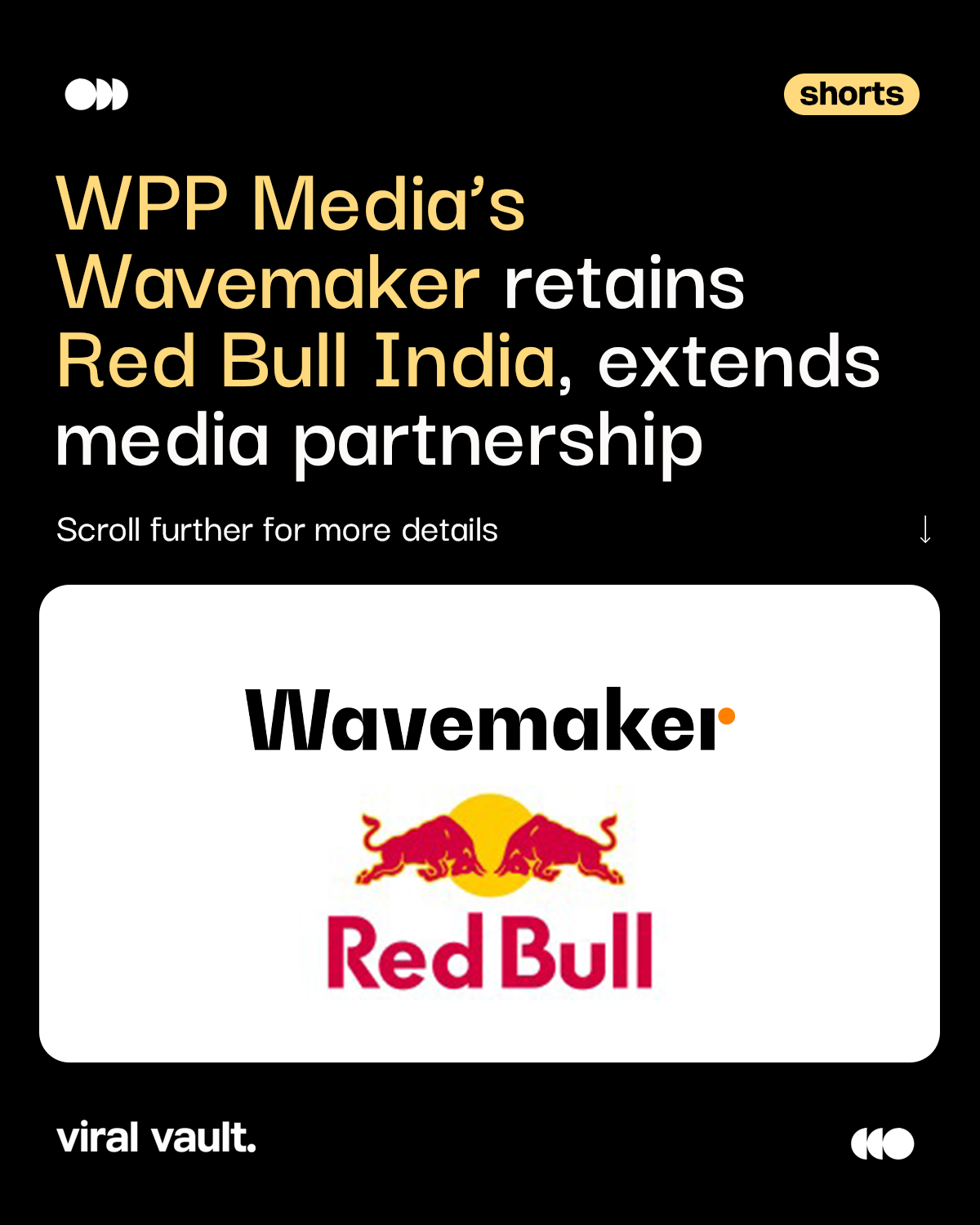 15+ years, and still going strong, when strategy meets culture, partnerships don’t just last, they evolve. Wavemaker continues to power Red Bull India’s media play, blending storytelling, data, and high-energy moments across every screen.

#Wavemaker #RedBullIndia #WPPMedia #ViralVaultIndia