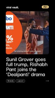 When Sunil Grover channels Donald Trump and teams up with Rishabh Pant, you know the deals are going to be yuge! 

Goibibo turns up the fun with ‘Dealpanti’, because why just book when you can deal smart?

#Dealpanti #Goibibo #TravelDeals #ViralVaultIndia