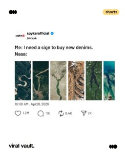 The NASA name image trend is everywhere. Brands are trying it too! Check out their versions and tell us which one you liked best.

#MarketingTrends #BrandBuzz #viralvaultindia