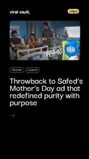 Safed’s #MaaKeDilJaisaSafed campaign remains a standout example of storytelling that goes beyond product messaging. By beautifully linking a mother’s unconditional love with the courage to stand for what is right, the ad redefined “purity” as compassion, fairness, and moral strength. It proved that impactful advertising isn’t just about selling a product-it’s about sparking conversations that stay with audiences long after the screen fades to black. A powerful Mother’s Day reminder that a mother’s heart is not only nurturing but also fearless in shaping values. A timeless campaign that still resonates for its emotional depth and meaningful social message.

#MothersDay #SafedDetergent #ThrowbackCampaign #EmotionalAdvertising #ViralVaultIndia