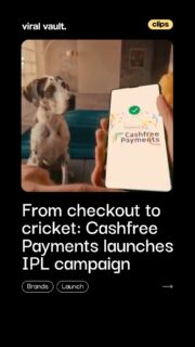 From food cravings to pet shopping and dream home moments - every seamless payment powers a little slice of everyday joy 

With its first-ever IPL campaign, Cashfree Payments shifts the spotlight from transactions to the experiences they make possible - all through an AI-crafted storytelling lens.

#CashfreePayments #IPL2026 #DigitalPayments #ViralVaultIndia