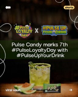 Pulse Candy celebrates 7th #PulseLoyaltyDay with #PulseUpYourDrink, turning fan love into a creative wave of Pulse-inspired mocktails and digital expression.

From chefs’ signature recipes to Gen Z-led experimentation and influencer-driven storytelling, the campaign transforms loyalty into a cultural moment where fans don’t just consume Pulse, they create with it.

#PulseLoyaltyDay #PulseUpYourDrink #PulseCandy #ViralVaultIndia
