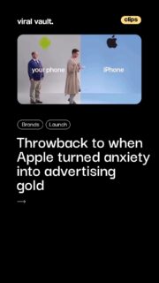 Throwback to the campaign where Apple turned pure anxiety into marketing gold.
No loud comparisons. No aggressive selling. Just emotions, relatable tech struggles, and storytelling so sharp that people didn’t just want a new phone - they wanted peace of mind. That’s the power of iconic advertising.
#Apple #ThrowbackCampaign #SwitchCampaign #ViralVaultIndia