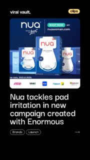 Not every period story needs white pants and unrealistic energy.

Nua’s latest campaign created with Enormous brings a refreshingly real take on pad irritation - using humour and relatable everyday moments to show how physical discomfort can affect mood, reactions and the entire day experience.

#Nua #Enormous #PeriodCare #PadIrritation #ViralVaultIndia