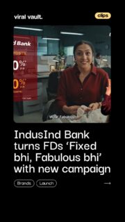 Life may not always go as planned, but smart savings never go out of style. With ‘Fixed bhi, Fabulous bhi’, IndusInd Bank brings humour, relatability and financial confidence together to remind us why fixed deposits remain a constant in changing times.

#FixedBhiFabulousBhi #IndusIndBank #FixedDeposits #ViralVaultIndia