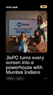 TV ho ya monitor - ab har screen banegi super smart
Bahane chhodo, productivity aur entertainment dono ko level up karo with JioPC and Mumbai Indians!
#JioTohAise #JioPC #MumbaiIndians #MI #ViralVaultIndia
