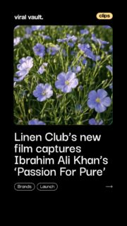 Some stories feel more personal than campaigns. 

Ibrahim Ali Khan brings authenticity, family, and emotion together in his first-ever brand film with Linen Club - a tribute to staying true to who you are.

#PassionForPure #LinenClub #IbrahimAliKhan #ViralVaultIndia
