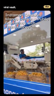 Mango season isn’t a craving anymore… it’s a full-blown emergency
Instamart’s “Aambulance” campaign brilliantly turns internet humour and mango obsession into chaotic, meme-worthy street marketing that people can’t ignore. From laughs to late-night cravings, this campaign delivers peak summer energy.
Credits: @jeevikamalhotra_
#Instamart #Aambulance #MangoSeason #ViralVaultIndia
