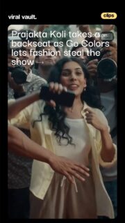 Go Colors’ latest campaign with Prajakta Koli proves that the best celebrity campaigns don’t just showcase the star - they make the collection unforgettable. Through humour, self-aware storytelling, and entertainment-led narratives, the campaign keeps the spotlight firmly on the fashion while creating stronger audience engagement and brand recall.
#GoColors #PrajaktaKoli #FashionCampaign #ViralVaultIndia