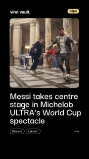 When Lionel Messi walks into a FIFA World Cup campaign, expect football chaos, blockbuster energy and a star cast bigger than some movie premieres. Michelob ULTRA’s latest ad turns match night into pure cinematic madness with legends, cameos and World Cup fever packed into every frame.

#LionelMessi #MichelobULTRA #FIFAWorldCup2026 #ViralVaultIndia