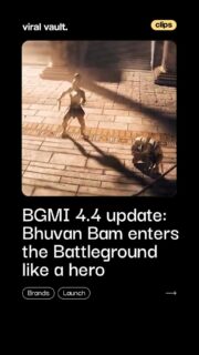 Bollywood ka hero banne se pehle, squad ke saath Erangel jeetna zaroori hai 

Bhuvan Bam teams up with Battlegrounds Mobile India for the epic 4.4 update. Time to squad up, chase the crown, and own the battleground like a true hero!

#BGMI #BGMI44Update #BattlegroundsMobileIndia #ViralVaultIndia
