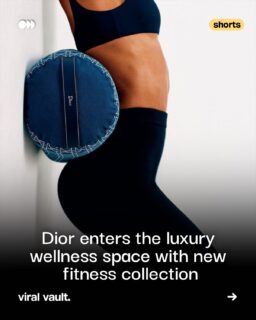 Dior is bringing couture energy to wellness with the launch of the “Haute Wellness Dior Collection” - a luxury fitness and lifestyle range designed by Cordelia de Castellane. Blending elegance with functionality, the collection redefines workout essentials through Dior’s signature aesthetic, turning fitness and self-care into a true luxury experience.

#Dior #HauteWellnessDior #LuxuryWellness #ViralVaultIndia
