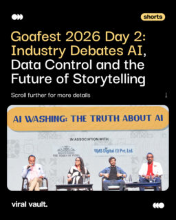 AI, attention and authenticity took over Day 2 of Goafest 2026 - and the industry didn’t hold back
From tackling ‘AI washing’ to debating data ownership and the rise of agentic AI, leaders across brands and agencies highlighted a clear shift: creativity alone is not enough without strong data, measurable outcomes, and human-led storytelling.
Sessions like The Hook brought culture vs campaign narratives into focus, while discussions around first-party data and consumer consent reinforced one truth - long-term brand equity is the only real currency left.
Goafest 2026 is no longer just about advertising… it’s about rethinking how brands will survive in an AI-first world.
#Goafest2026 #Advertising #AI #Marketing #ViralVaultIndia
