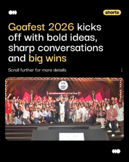 Big ideas, bold conversations and even bigger wins - Day 1 of set the stage for the future of advertising and media. From thought-provoking sessions on “Resetting Brand India” to powerful industry insights and packed award scorecards, the festival opened with unmatched energy.

On the winners’ front, dominated as Network Agency of the Year, while emerged as Media Agency of the Year. topped the Client of the Year rankings, and led the Publisher category. A standout moment of the night came from, which secured a Grand Prix for Kansai Nerolac’s “The Barefoot Journey.”

#Goafest2026 #Goafest #Advertising #ViralVaultIndia