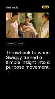 Back in 2018, Swiggy did something quietly powerful. Instead of selling discounts or deals, they sold dignity. 

Their campaign "What's In A Name" was born from a simple data insight - customers could see the delivery partner's name on the app, but almost nobody used it. So Swiggy made a film. Satirical, warm, and deeply human - it told the story of a boy literally named Swiggy, just to show how strange and dehumanising that habit really is. Directed by Pushpendra Misra of Flying Saucer, the film followed this boy through school roll calls, awkward introductions, and a cricket match gone wrong - all because of a name. The climax hits differently: a delivery partner arrives at the door, gets called "Swiggy," and in that one moment, the entire campaign lands. 

The customer looks at the app, finds his real name, and says - "Thank you, Sameer." Two words. Worlds apart in meaning. One campaign that reminded an entire nation that the person behind every doorbell has a name, a story, and a life beyond the delivery 

#WhatsInAName #BrandStorytelling #swiggy #IndianAdvertising #ViralVaultIndia