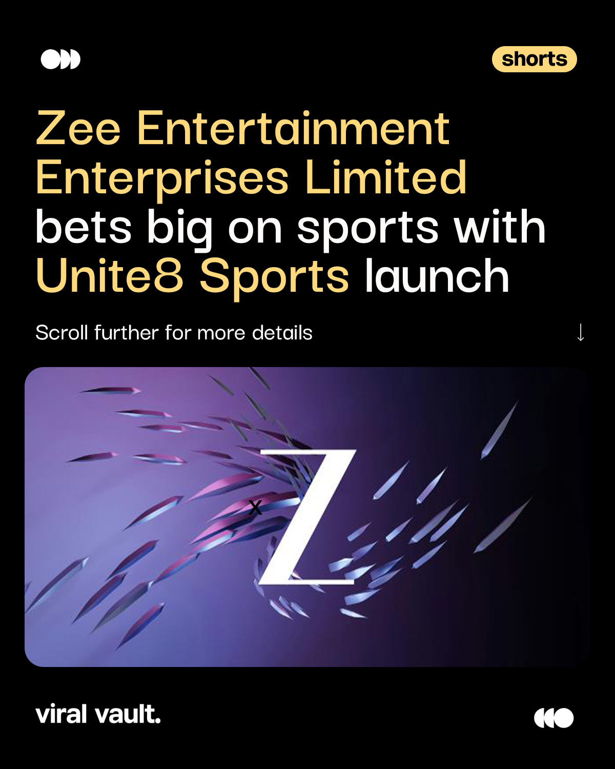 Game on for Zee Entertainment!
With the launch of Unite8 Sports and FIFA World Cup 2026 talks underway, Zee is making a bold play in India’s booming sports broadcasting space. From football and cricket to kabaddi and combat sports, the network is gearing up to serve fans a full-spectrum sports experience.
The sports media battle just got even more exciting.
#ZeeEntertainment #Unite8Sports #SportsBroadcasting #ViralVaultIndia
