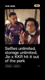KKR wins, selfies begin, and storage worries disappear 
With Jio + Google Gemini Pro, your camera roll can finally live stress-free 

#KolkataKnightRiders #KKR #Jio #ViralVaultIndia