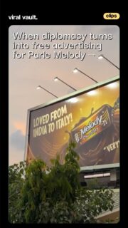 What started as a viral “Melodi” meme is now a full-fledged marketing case study 

From memes and Instagram pages to newspaper ads and giant hoardings, Parle Melody just proved that the internet can turn moments into massive brand visibility overnight 

Sometimes, the best campaigns aren’t planned - they’re memed into existence 

Video credit: @jb.nagar 

#ParleMelody #Melodi #PMModi #ViralVaultIndia