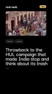 In 2022, HUL and Ogilvy India introduced us to Appu - a little boy who climbed into a neighbourhood garbage bin and refused to come out. His silent protest carried a message too loud to ignore: when we mix dry, wet, and hazardous waste, we are not just littering - we are discarding a child's tomorrow. Three years on, Appu's message still matters. Waste segregation starts at home, and it starts with one small, conscious choice. Start a little good. Because the future is watching.
\#BinBoy #StartALittleGood #OgilvyIndia #ThrowbackCampaign #ViralVaultIndia