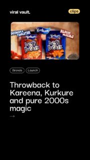 The 2008 "Desi Cinderella" campaign featured Kareena Kapoor as a modern Cinderella, with Ila Arun stepping in as the quirkiest fairy godmother ever - not with a magic wand, but a packet of Kurkure Desi Beats.
One bite and Bebo ditched the boring life, embraced her roots, and owned the dance floor.
The tagline "No fun without desipann" was not just catchy - it was a cultural moment that made being unapologetically Indian the coolest thing in the room.
Two decades later, we still remember every frame.
#Kurkure #DesiCinderella #ThrowbackAd #KareenaKapoor #IlaArun #IconicIndianAds #IndianAdvertising #NostalgiaMarketing #AdBreak #BrandStorytelling #ThrowbackThursday #ViralVaultIndia
