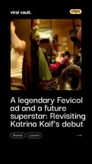 The iconic Fevicol train ad from 2002 had everything-humour, simplicity, and a brilliantly exaggerated demonstration of product strength. While a groom found himself hilariously glued to his seat, few noticed that one of the passengers in the compartment would go on to become one of Bollywood’s biggest stars.
A timeless reminder that legendary careers often begin in the most unexpected places.
#Throwbackads #KatrinaKaif #Fevicol #IndianAdvertising #ViralVaultIndia