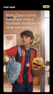 What if your living room became a football stadium? Birla Opus Paints brings this idea to life in its latest ‘Khul Ke Jiyo’ campaign. The film follows a young football fan who transforms furniture into goalposts, defenders, and cheering crowds, while his father stays surprisingly calm. The reason? Birla Opus Allwood’s scratch-resistant wood coatings. Blending product functionality with an emotional family story, the campaign reminds us that a home should be lived in, enjoyed, and filled with memories-not protected from them.

#BirlaOpus #KhulKeJiyo #Advertising #MarketingCampaign #viralvaultindia