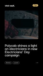 Ahead of Electricians’ Day, Polycab has launched a heartfelt campaign celebrating the professionals who keep homes, businesses, and communities safely connected. The film highlights electricians as the unsung heroes behind every reliable electrical connection, recognising their expertise, dedication, and commitment to safety. By positioning them as “Electrical Safety Experts,” the campaign brings well-deserved attention to a profession that powers everyday life. The initiative will be amplified through digital platforms and supported by on-ground engagement activities.
#Polycab #ElectriciansDay #BrandCampaign #ElectricalSafety #viralvaultindia
