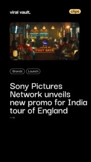 Sony Sports Network turns up the heat ahead of the India tour of England with its latest campaign, *Mamla Personal Hai*. Built around pride, rivalry and unfinished business, the promo captures the intensity of one of cricket’s most exciting contests. With the message “Ground unka hoga, aur jeet humari hogi,” the campaign fuels anticipation as Team India prepares to take on England on their home turf. The battle lines are drawn, and fans can expect high-voltage action ahead.
#IndiaVsEngland #MamlaPersonalHai #SonySportsNetwork #viralvaultindia