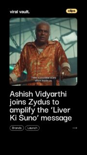 Some villains are easy to spot. Others quietly impact your health. With its ‘Liver Ki Suno’ campaign featuring Ashish Vidyarthi, Zydus shines a light on fatty liver disease and the hidden risk factors that often go unnoticed. A timely reminder to listen to your liver before it speaks up.
#Zydus #LiverKiSuno #AshishVidyarthi #ViralVaultIndia