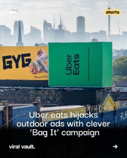Sometimes the best ads don’t create new space, they cleverly borrow existing attention.
Uber Eats turned ordinary billboards into extraordinary brand statements by literally bagging other brands’ outdoor ads. The result? A simple, disruptive reminder that “almost, almost anything” can be ordered on the platform.
A masterclass in using insight, creativity, and context to make OOH impossible to ignore.
#UberEats #OOHAdvertising #CreativeMarketing #ViralVaultIndia